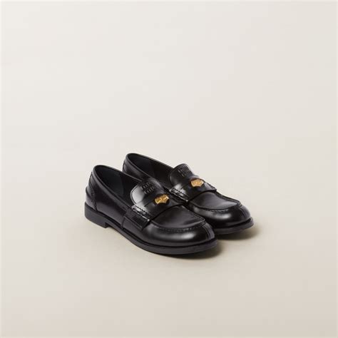 loafers miu miu|Loafers and lace.